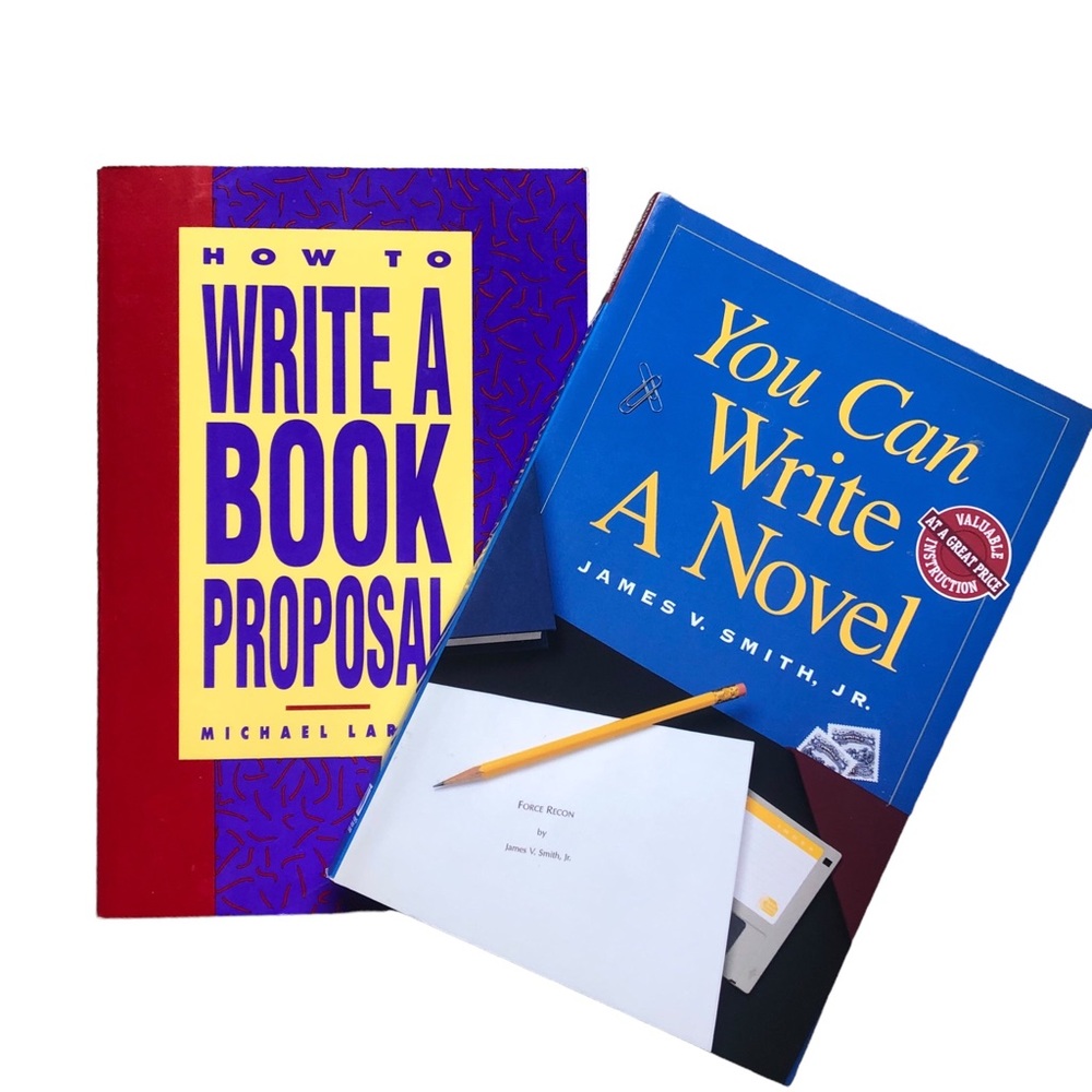 2 Nonfiction Books: How to Write a Book Proposal and You Can Write a Novel